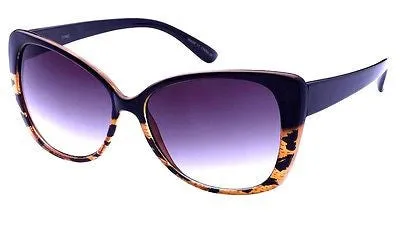 Sexy Cateye Leopard Print Women   Sunglasses. 100% UV400