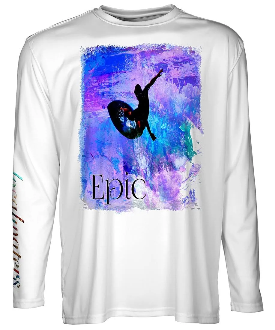 Skimboarding Shirts | Epic Bigspin Blue