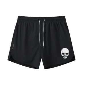 Skull Graphic Shorts