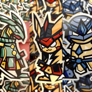SMRI x POKE  - 3 Sticker Pack