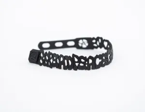 spread peace, give love graffiti bracelet “SPGL”