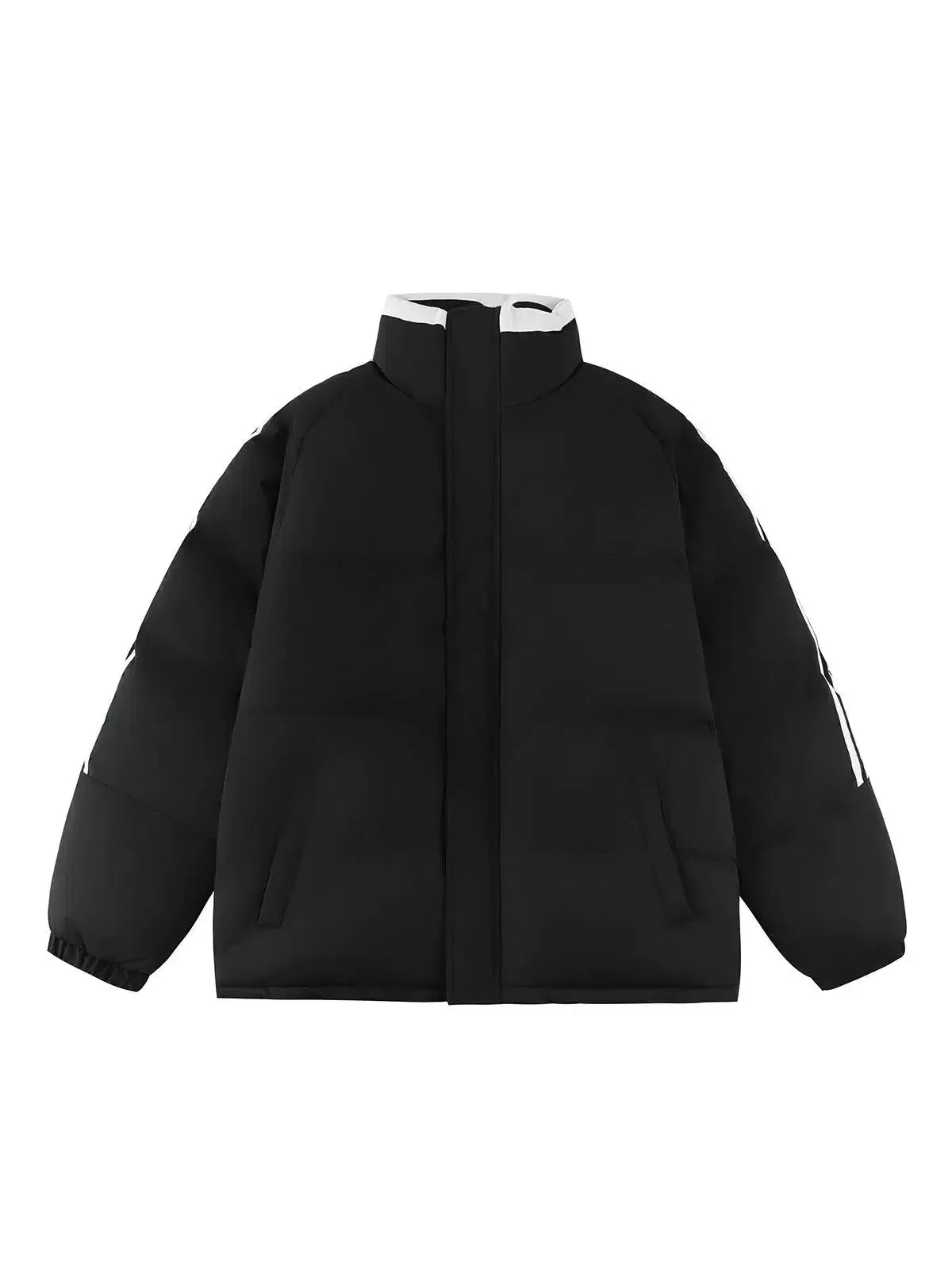 Stripe Detail Insulated Jacket