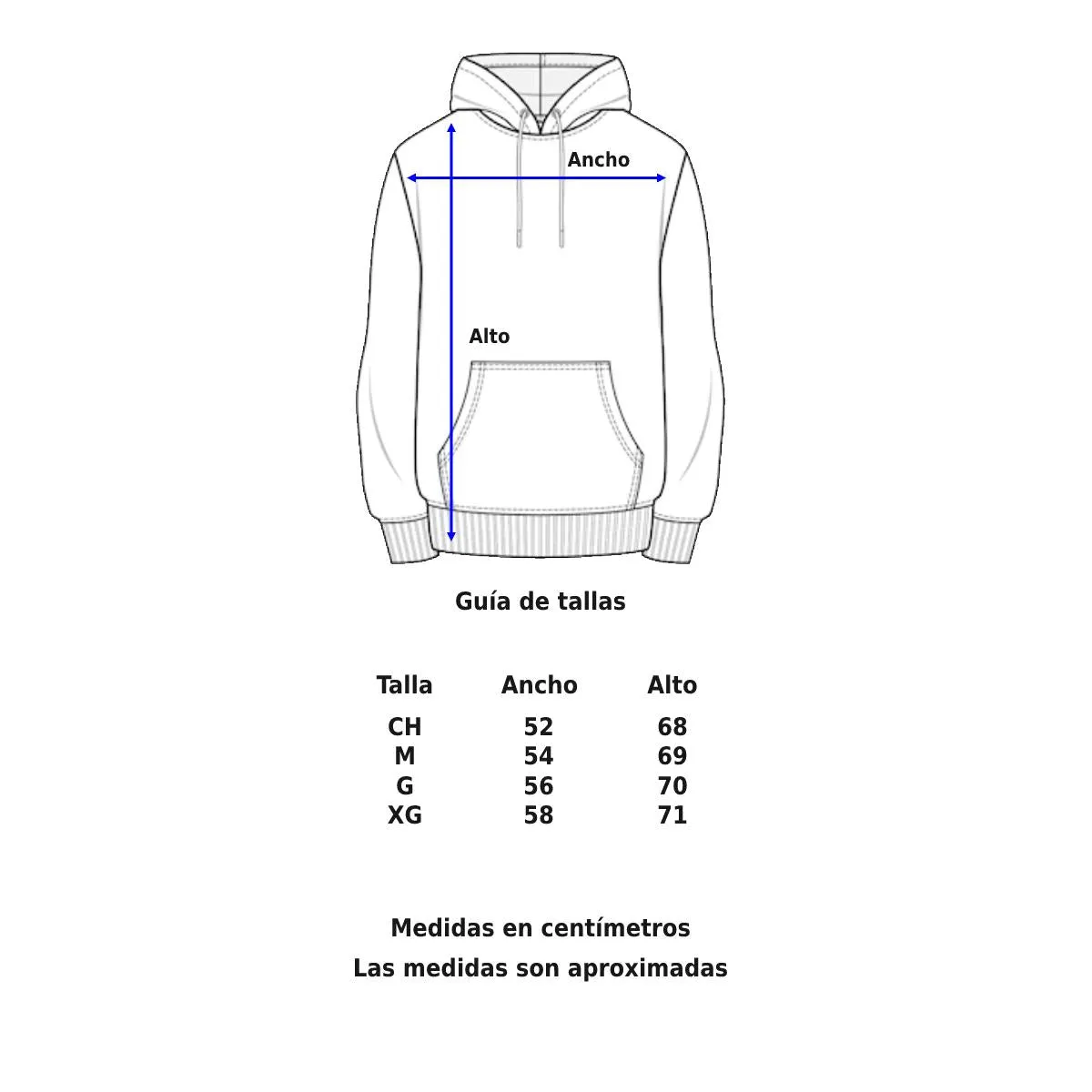 Sudadera Acción Poética Unisex Más amor por favor OD76998