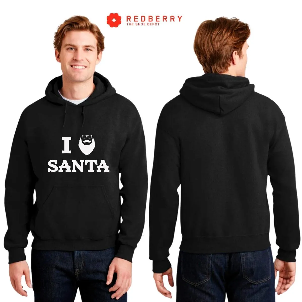 Sudadera Deportiva Hombre Navideña Hoodie 008