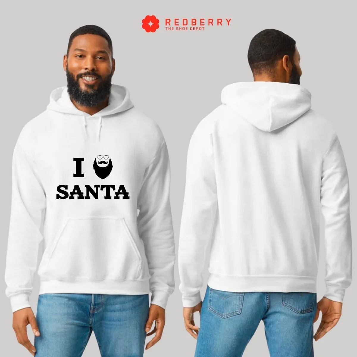 Sudadera Deportiva Hombre Navideña Hoodie 008