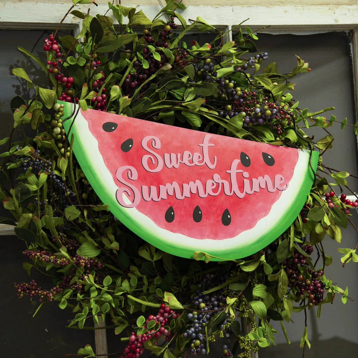 Sweet Summertime Watermelon Sign