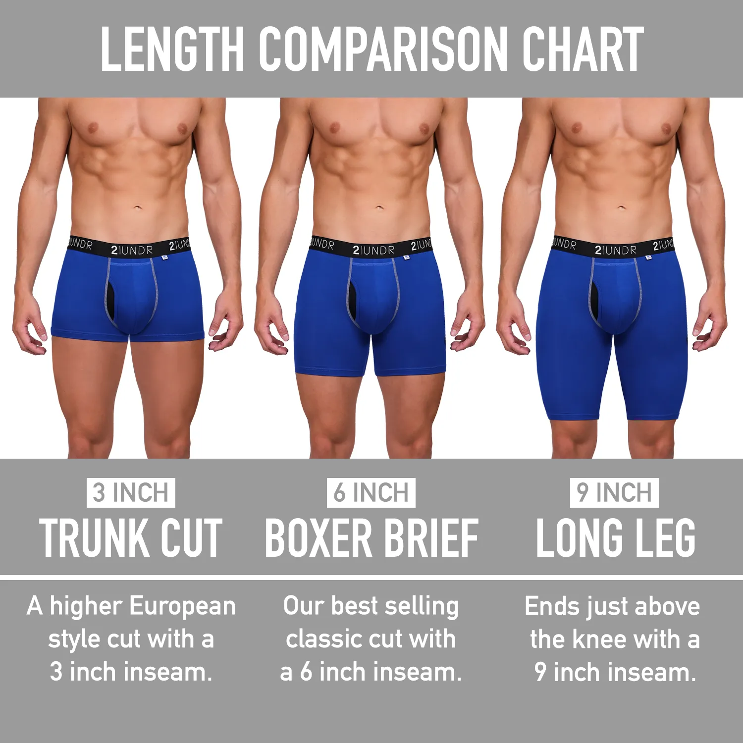 Swing Shift Boxer Brief- Banathlete Grey