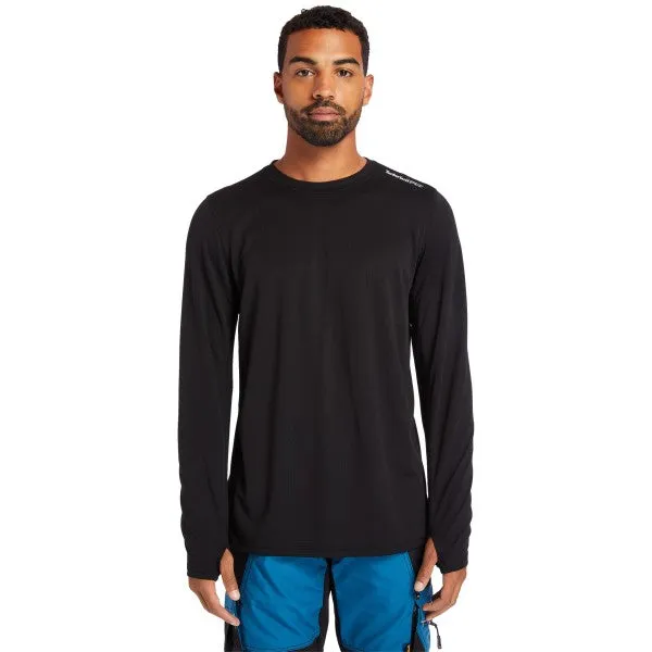 Timberland Pro Men's Wicking Good Long Sleeve T-Shirt - Black - TB0A1128015