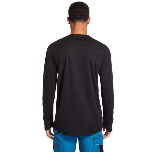 Timberland Pro Men's Wicking Good Long Sleeve T-Shirt - Black - TB0A1128015