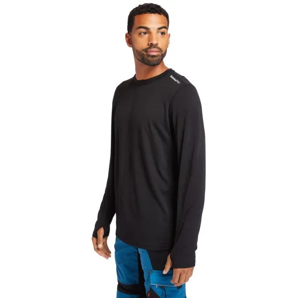 Timberland Pro Men's Wicking Good Long Sleeve T-Shirt - Black - TB0A1128015