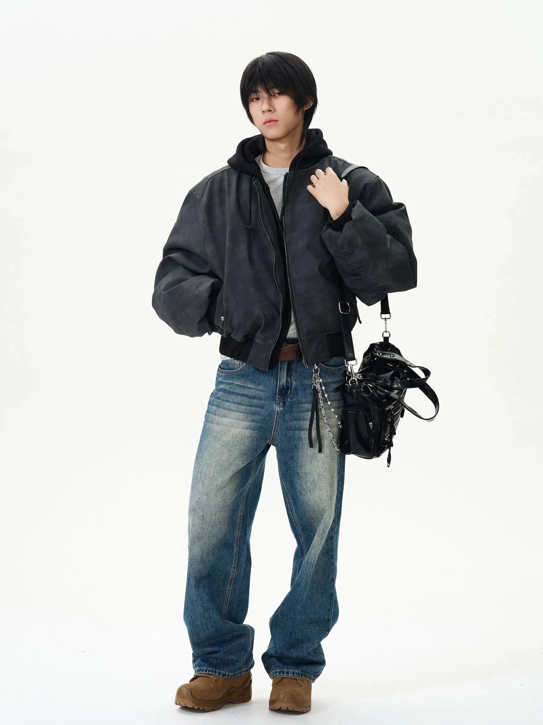 Two-piece Thickened Pilot Jacket