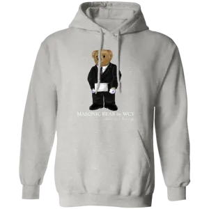 WCY Masonic Bear Pullover Hoodie (grey)