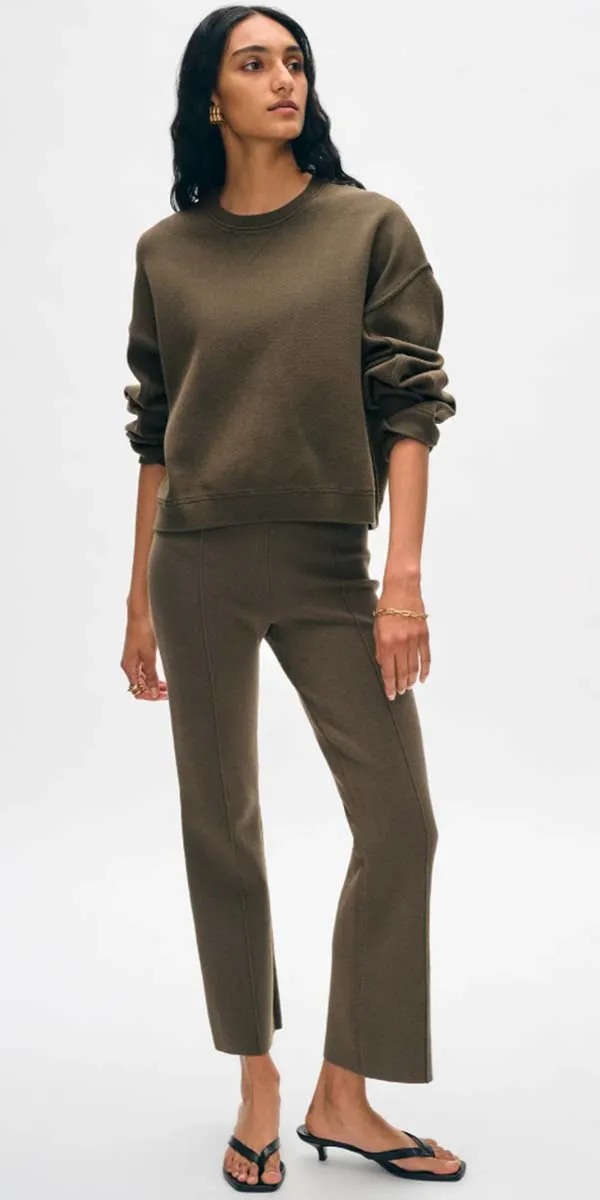 White   Warren Kick Flare Pant