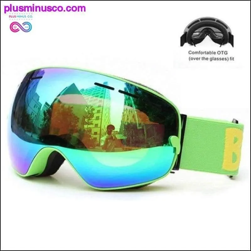 Winter Ski Goggles Double Layers Outdoor UV Protection