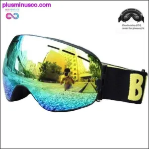 Winter Ski Goggles Double Layers Outdoor UV Protection