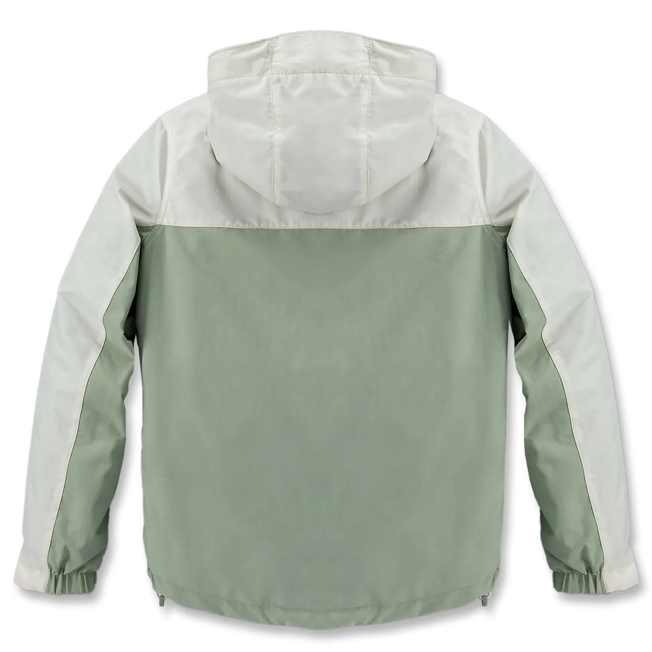 WOMEN'S LIGHTWEIGHT PACKABLE ANORAK Sage/Chalk