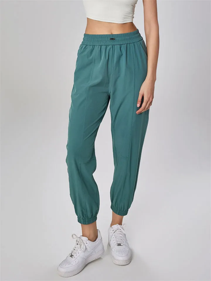 Women's Loose High Waist Quick Dry Fitness Sport Pants