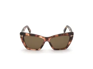 Wyatt | Shiny Antique Pink Havana 55J