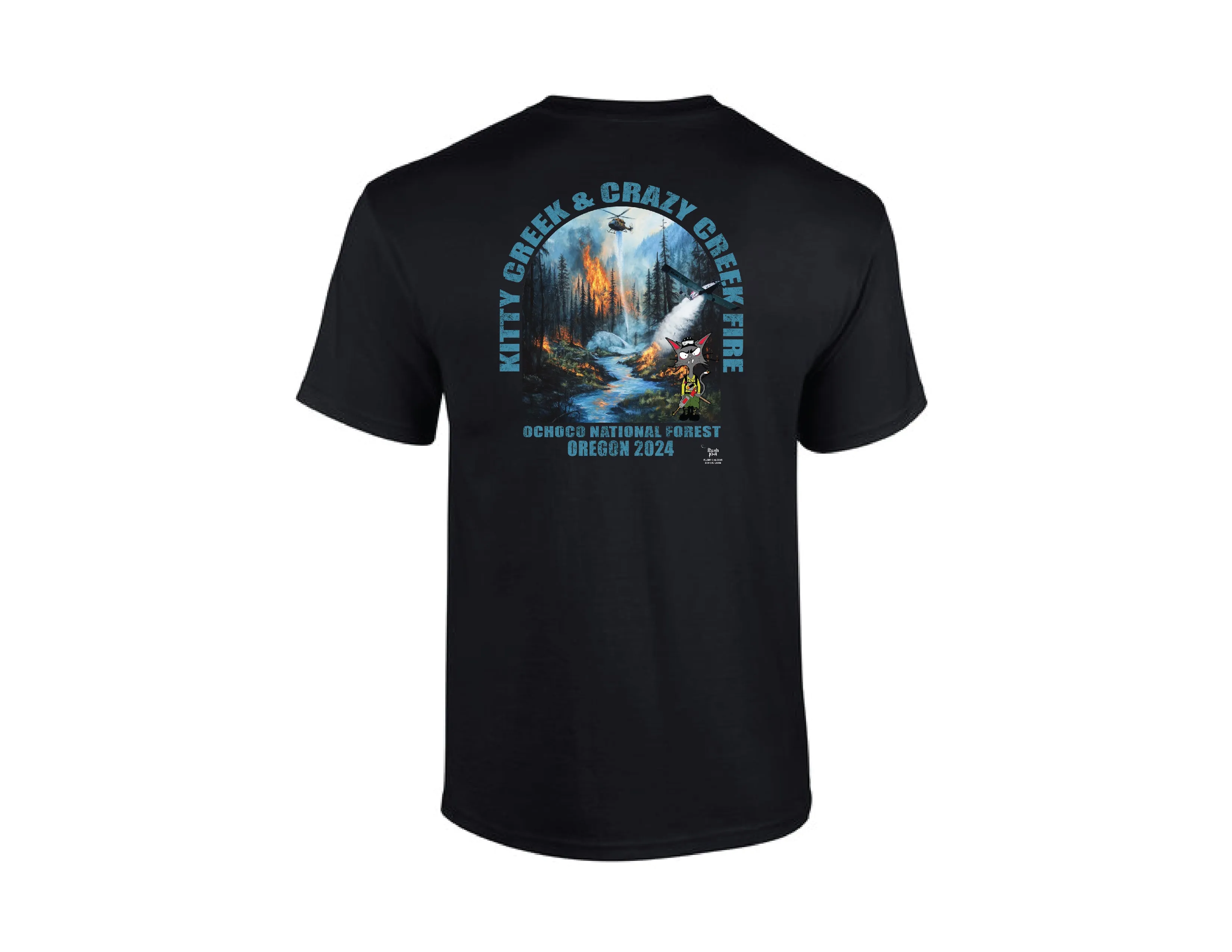YOUTH CRAZY CREEK / CRAZY KITTY CREEK FIRE SHIRT