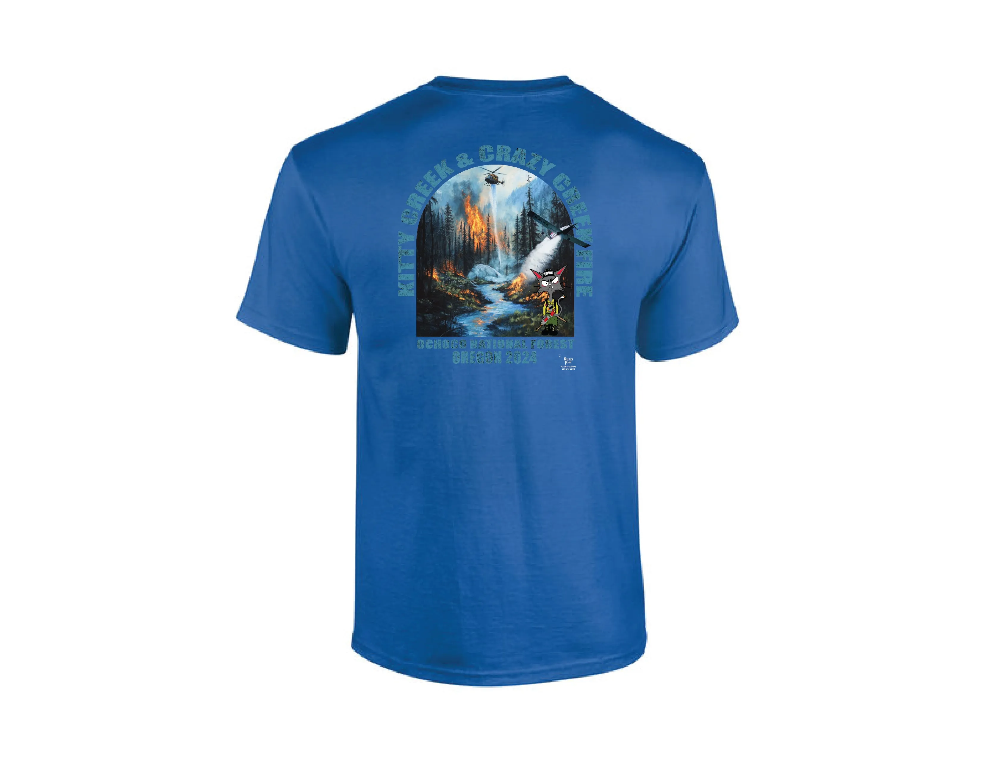 YOUTH CRAZY CREEK / CRAZY KITTY CREEK FIRE SHIRT